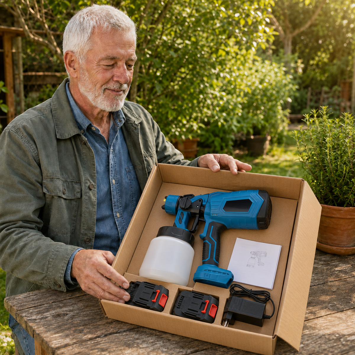 Miveo® Cordless Paint Sprayer