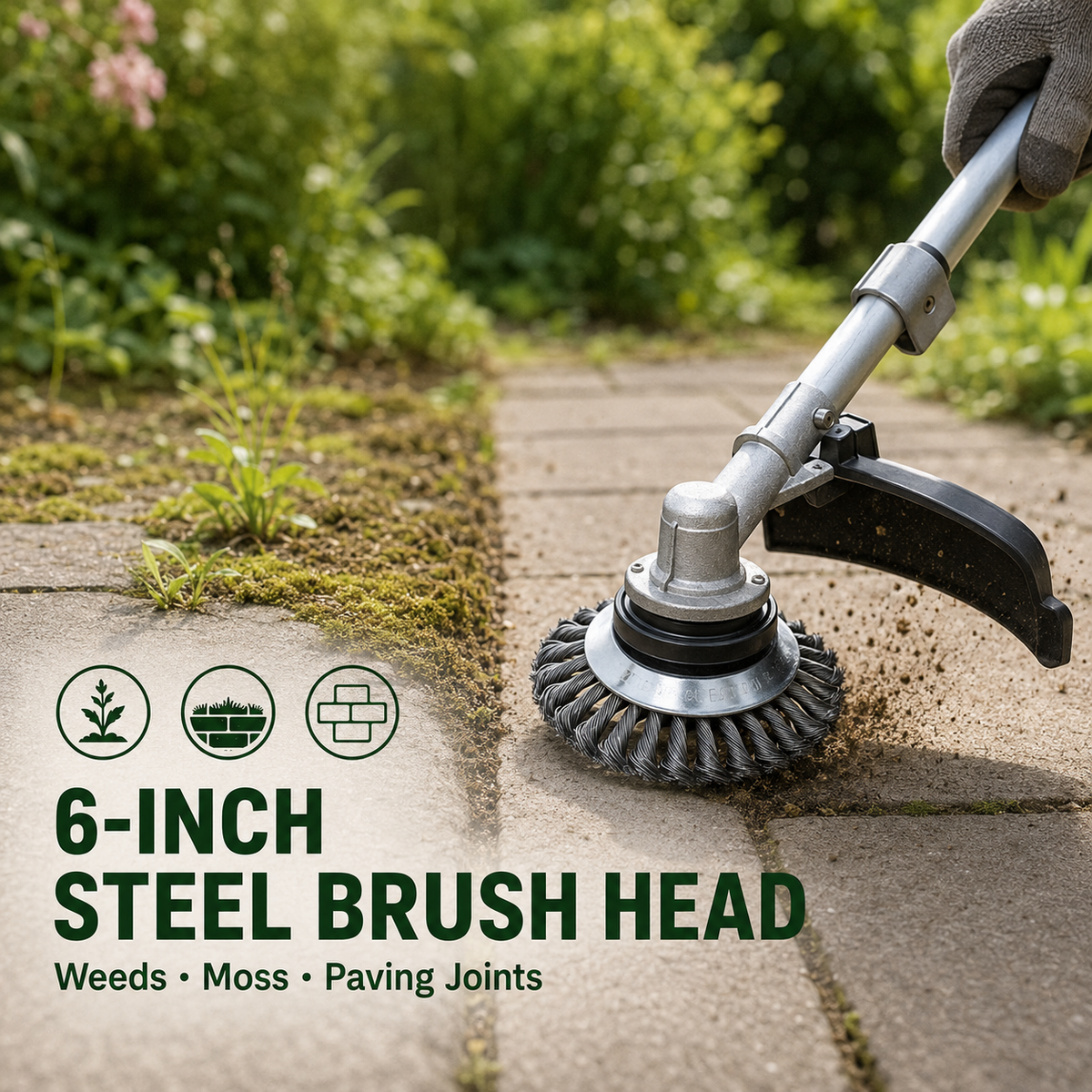 Miveo® Universal Steel Trimmer Head 15.2cm
