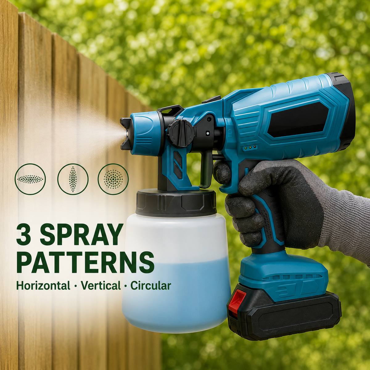 Miveo® Cordless Paint Sprayer