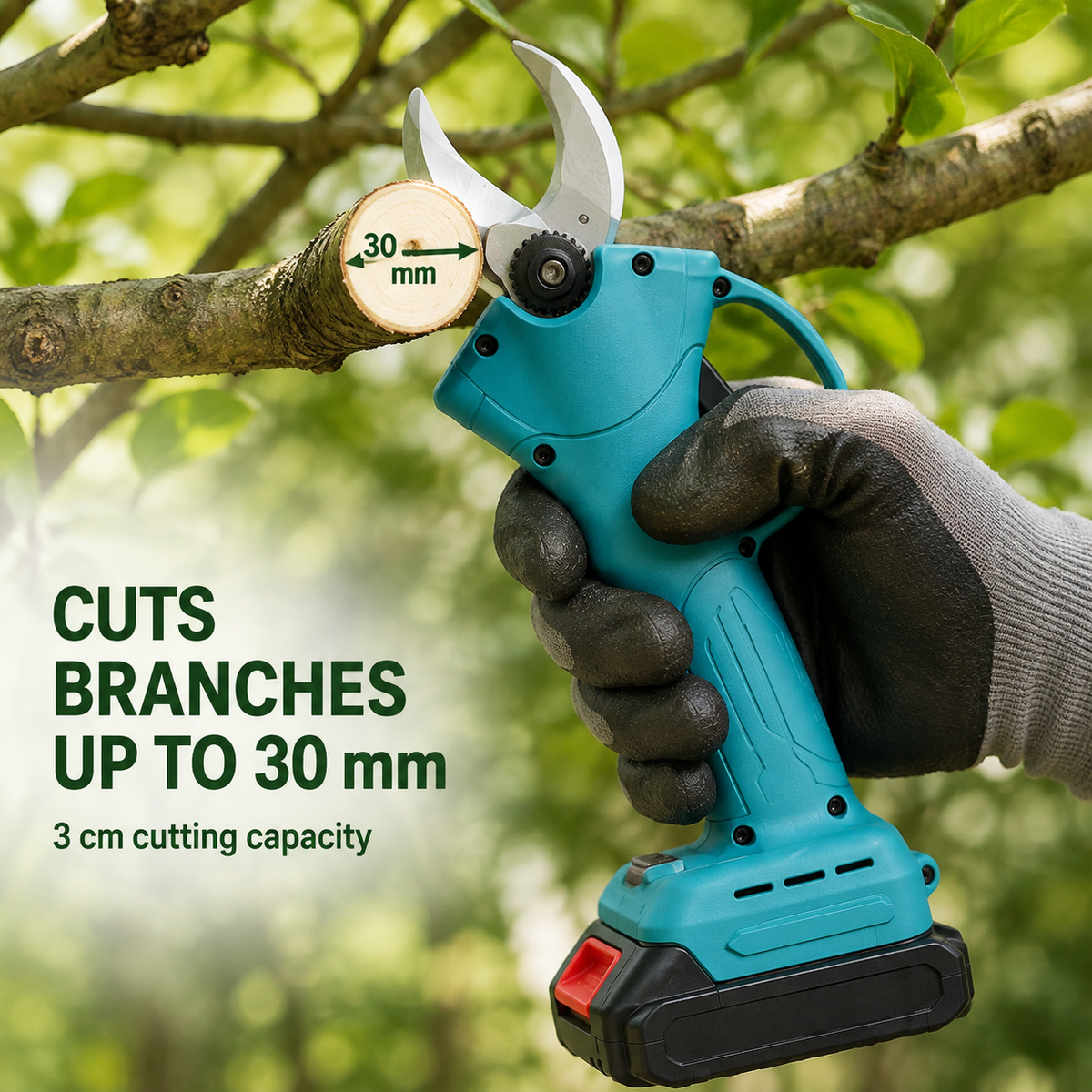 Miveo® Cordless Electric Pruning Shears