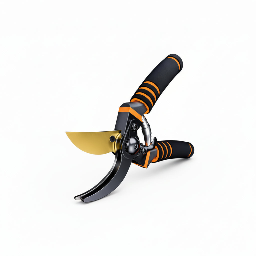 Miveo Titanium Secateurs in use